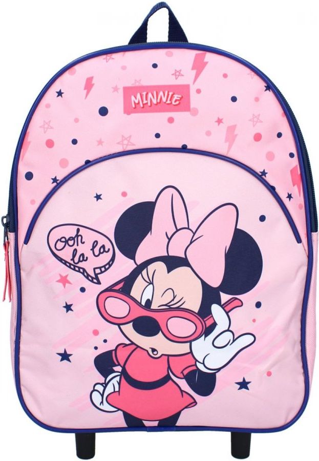 Vadobag · Dětský / dívčí cestovní batoh na kolečkách - trolley - Minnie Mouse - Disney - 8l - obrázek 2