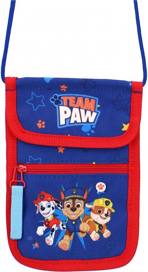 Vadobag · Dětská / chlapecká peněženka se šňůrkou na krk Tlapková patrola - Paw Patrol - obrázek 1