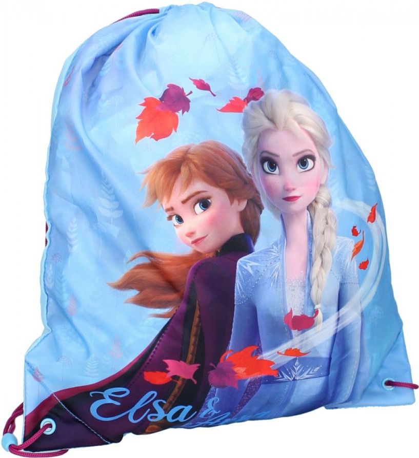 Vadobag · Sáček na přezůvky / vak na záda Ledové království - Frozen - motiv Anna a Elsa - obrázek 2