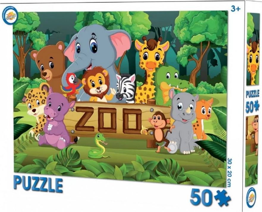 Toy Universe · Puzzle ZOO - 50 dílků - obrázek 1