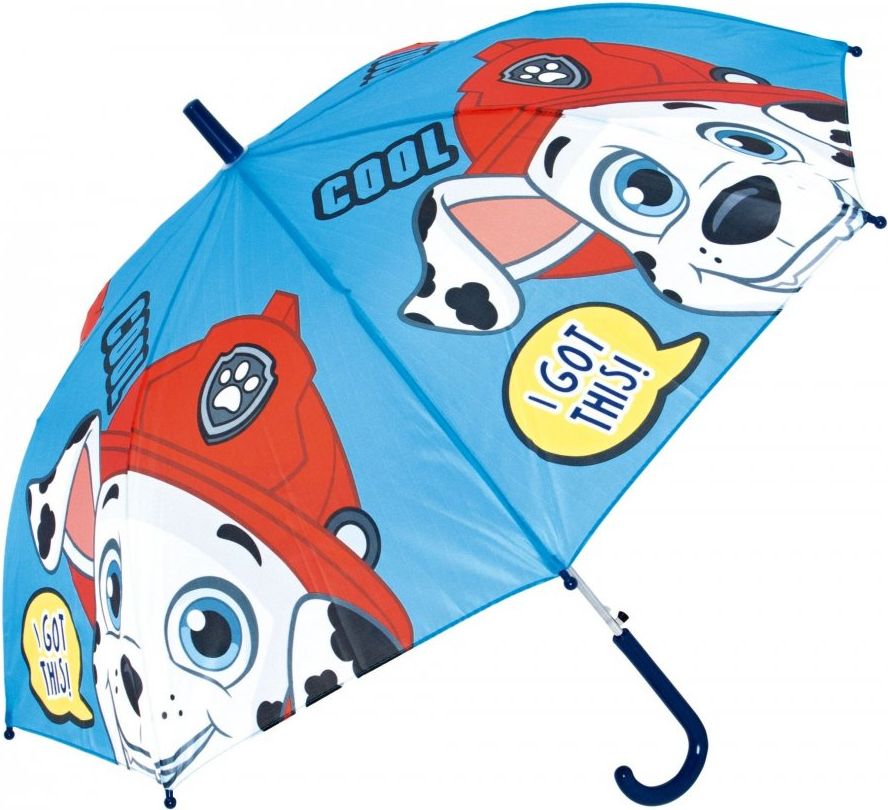 MLC · Dětský / chlapecký vystřelovací deštník Tlapková patrola - Paw Patrol - motiv požárník Marshall - obrázek 1