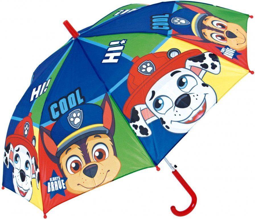 MLC · Dětský / chlapecký vystřelovací deštník Tlapková patrola - Paw Patrol - motiv Marshall & Chase - obrázek 1