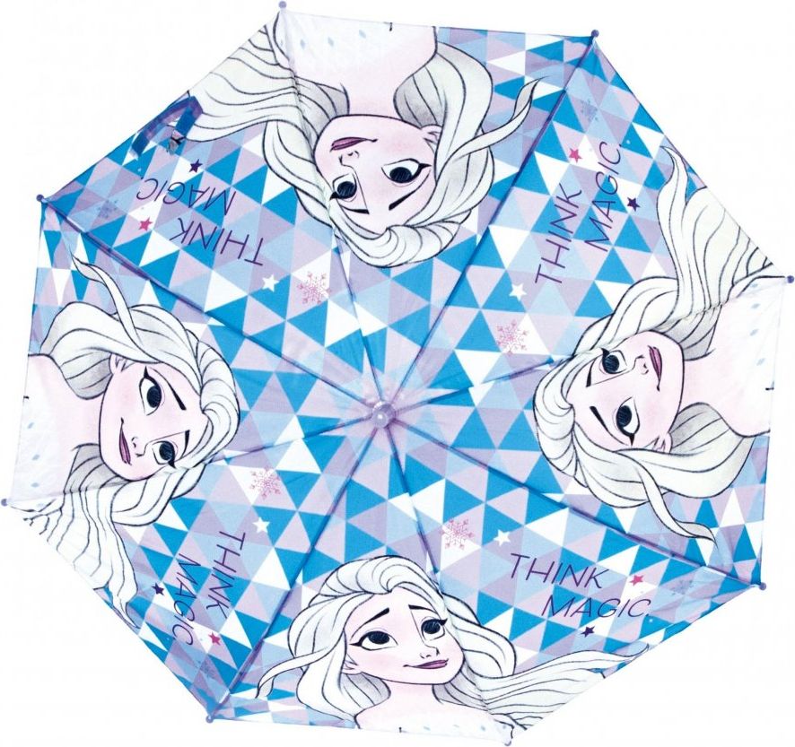 MLC · Dětský / dívčí vystřelovací deštník Ledové království - Frozen - motiv Think Magic - obrázek 2