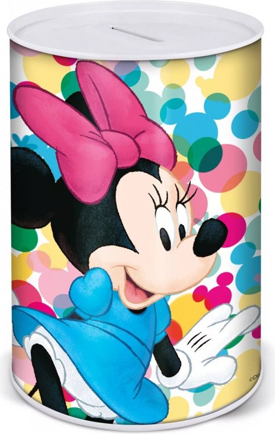 Stor · Velká dětská plechová pokladnička Minnie Mouse - Disney - 10 x 15 cm - obrázek 1