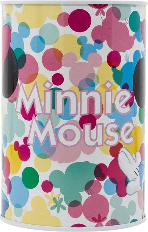 Stor · Velká dětská plechová pokladnička Minnie Mouse - Disney - 10 x 15 cm - obrázek 2