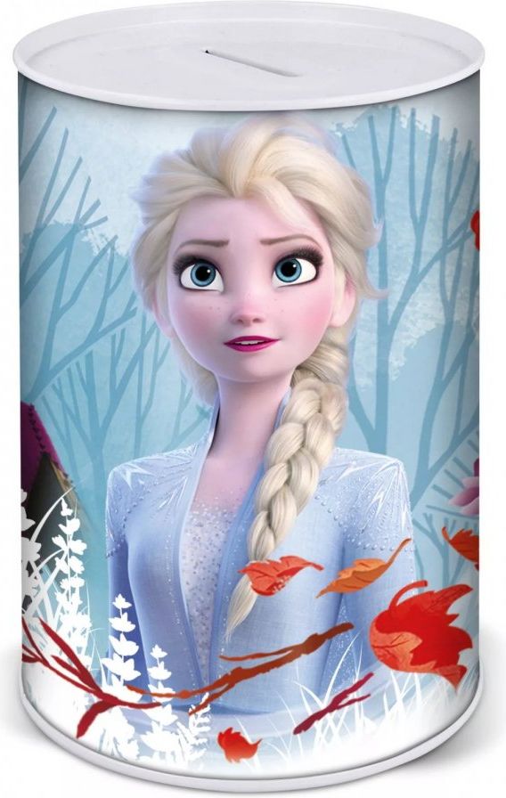 Stor · Velká dětská plechová pokladnička Ledové království - Frozen - 10 x 15 cm - obrázek 1