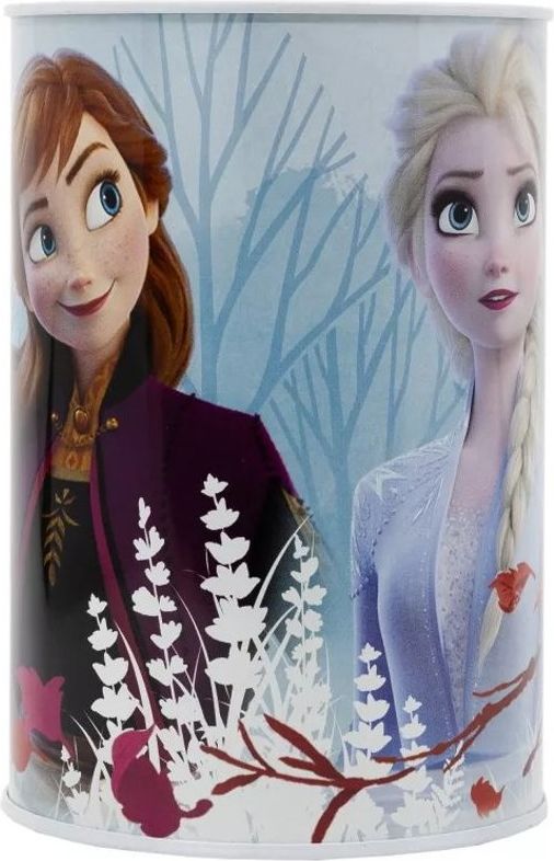Stor · Velká dětská plechová pokladnička Ledové království - Frozen - 10 x 15 cm - obrázek 2