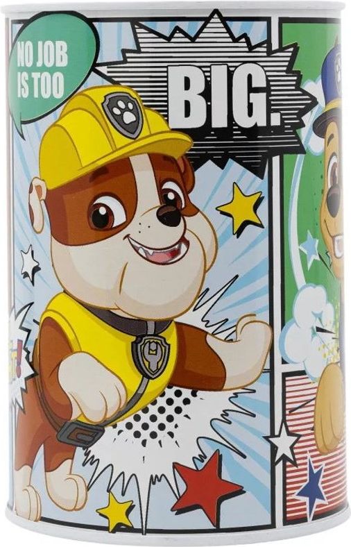Stor · Velká dětská plechová pokladnička Tlapková patrola - Paw Patrol - 10 x 15 cm - obrázek 2