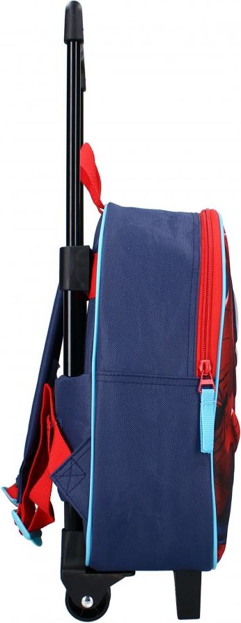 Vadobag · Dětský / chlapecký cestovní 3D batoh na kolečkách Spiderman - MARVEL - obrázek 3