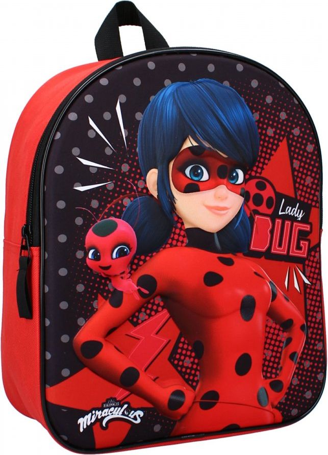 Vadobag · Dětský / dívčí 3D batoh Kouzelná beruška - Miraculous Ladybug - obrázek 1