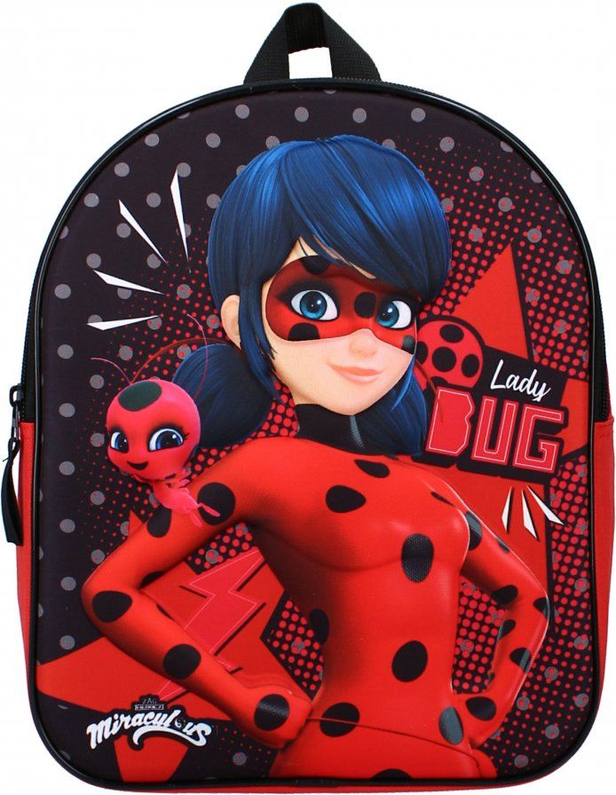 Vadobag · Dětský / dívčí 3D batoh Kouzelná beruška - Miraculous Ladybug - obrázek 2