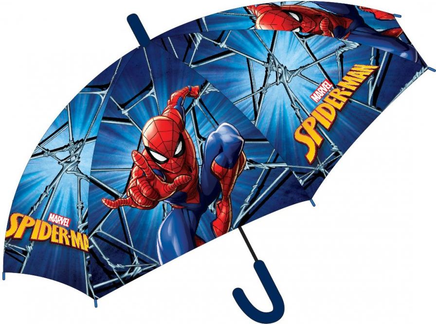 E plus M · Dětský / chlapecký vystřelovací deštník Spiderman - MARVEL - obrázek 1