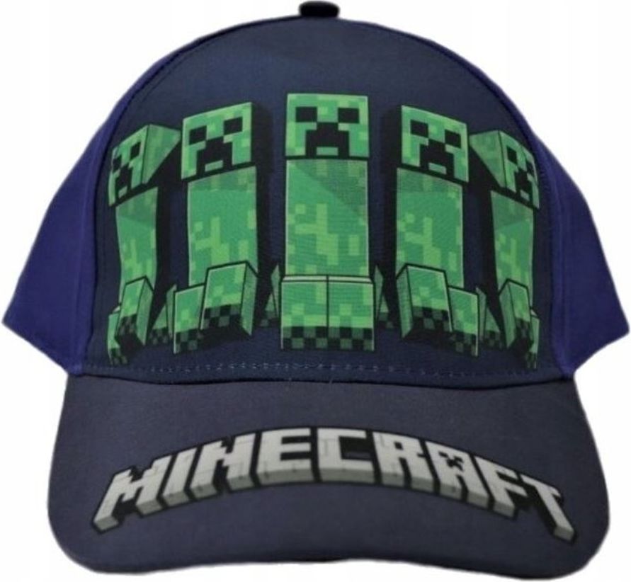 Fashion.uk · Dětská kšiltovka Minecraft - modrá 52 - obrázek 1