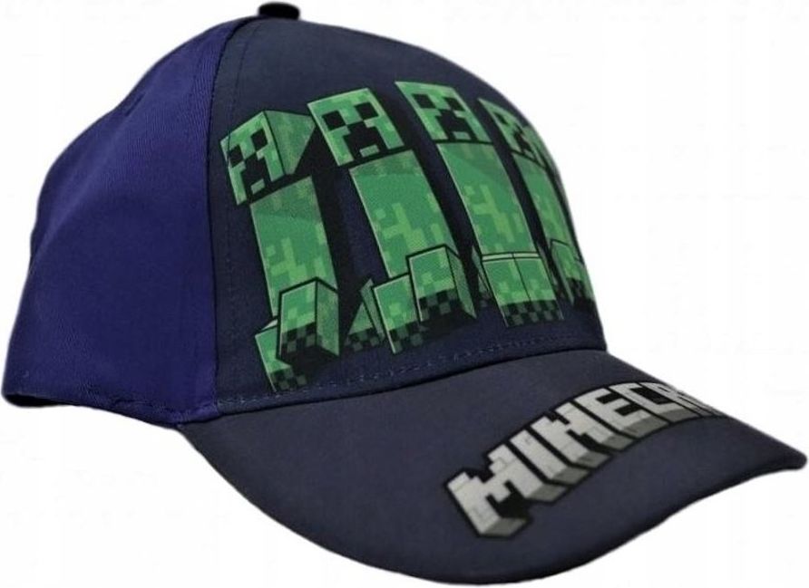 Fashion.uk · Dětská kšiltovka Minecraft - modrá 52 - obrázek 2