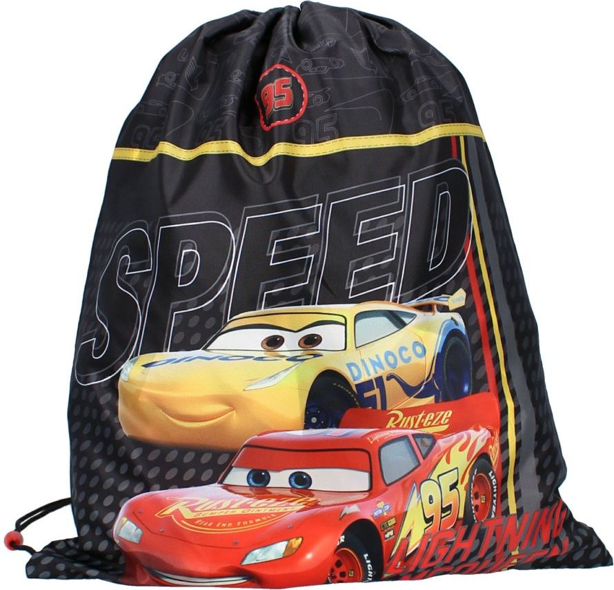 Vadobag · Sáček na přezůvky / vak na záda Auta 3 / Cars 3 - motiv Speed - 44 x 37 cm - obrázek 1