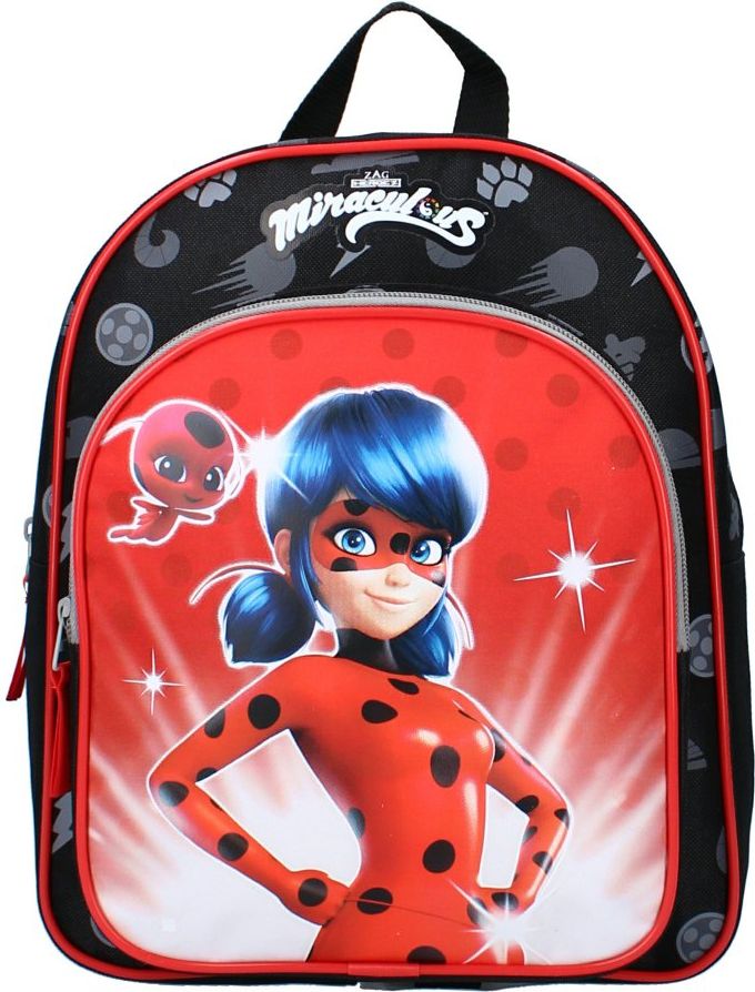 Vadobag · Dětský / dívčí batoh s přední kapsou Kouzelná beruška - Miraculous Ladybug - obrázek 2