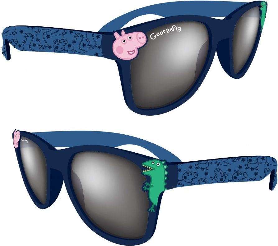 E plus M · Dětské / chlapecké sluneční brýle Prasátko Peppa - motiv George Pig - UV 400 - věk 4+ - obrázek 1