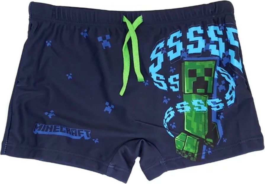 Fashion.uk · Chlapecké plavky boxerky Minecraft - Creeper vybuchuje EU 134 - obrázek 1