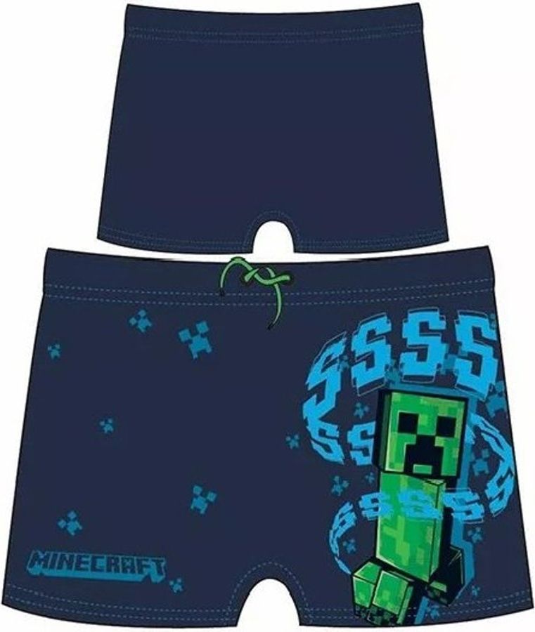 Fashion.uk · Chlapecké plavky boxerky Minecraft - Creeper vybuchuje EU 134 - obrázek 2