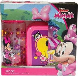 Invictus 1928 - Dívčí sada box / krabička na svačinu a láhev na pití Minnie Mouse - Disney - obrázek 2
