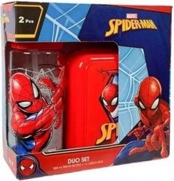 Invictus 1928 - Sada box / krabička na svačinu a láhev na pití Spiderman - MARVEL - obrázek 2