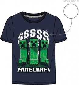 MOJANG official product - Chlapecké bavlněné tričko s krátkým rukávem triko Minecraft - Creeper 100% bavlna 152 - obrázek 1