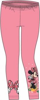 Exity Kft - Dívčí dlouhé legíny Minnie Mouse Disney - růžové 110 - obrázek 1
