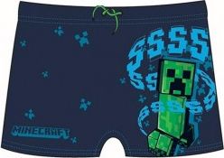 MOJANG official product - Chlapecké plavky / boxerky Minecraft Creeper - tm. modré 116 - obrázek 1