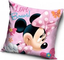 CARBOTEX - Dětský polštář Minnie Mouse - Disney / 40 x 40 cm - obrázek 1