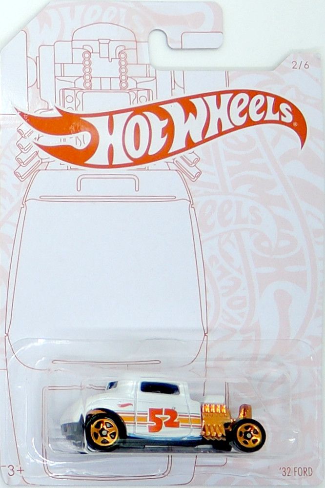 Mattel HOT WHEELS - '32 Ford White-copper (B9) - obrázek 1