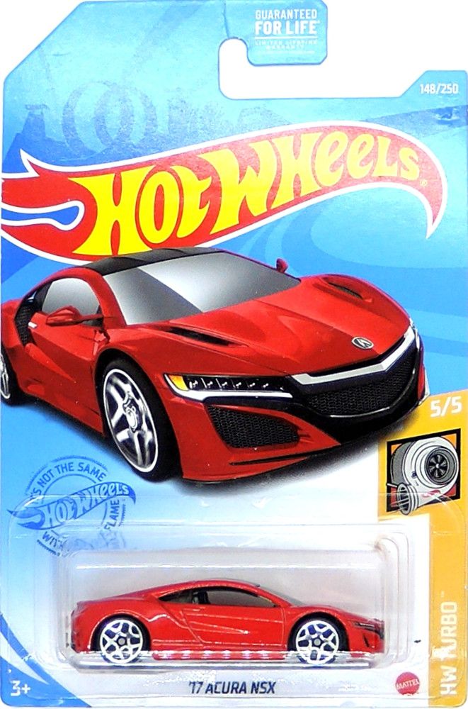 Mattel HOT WHEELS - '17 Acura NSX Red (B8) - obrázek 1