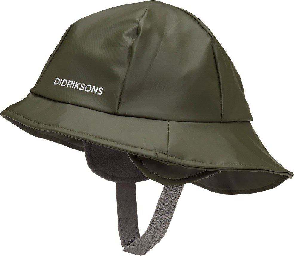 Dětský klobouk Didriksons SOUTHWEST - zelená khaki Velikost: 52 - obrázek 1