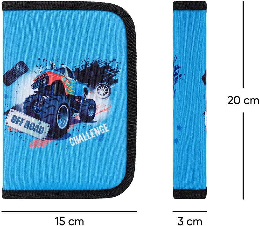 Školní penál klasik BAAGL Truck - dvě chlopně - obrázek 5