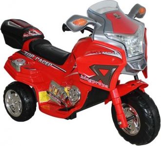 Dětská elektrická motorka Baby Mix RACER červená, Červená - obrázek 1
