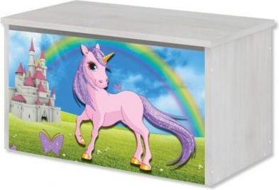 BabyBoo Box na hračky s motivem Unicorn - obrázek 1