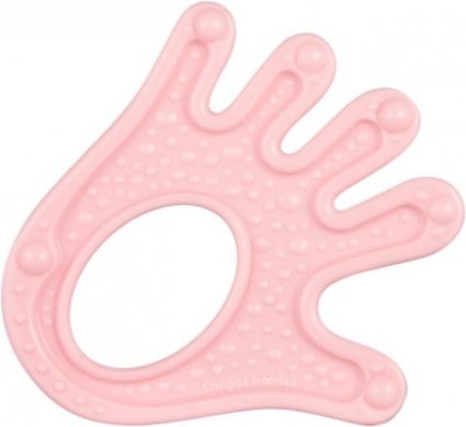 Canpol Babies Elastické kousátko - různé tvary, růžová - obrázek 1