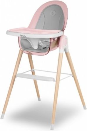 Lionelo Jídelní židlička, stoleček 2v1, Maya, Pink Rose - obrázek 1