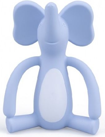 Gili Gums Silikonové kousátko Slon, modré - obrázek 1