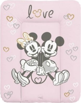 Ceba Baby Přebalovací podložka měkká 50x70cm Disney Minnie &, Mickey, růžová