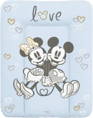 Ceba Baby Přebalovací podložka měkká 50x70cm Disney Minnie &, Mickey, modrá