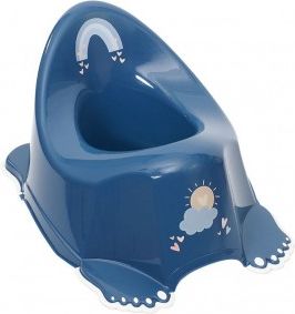 Dětský nočník protiskluzový METEO modrý, Modrá - obrázek 1