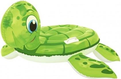 Dětská nafukovací želva do vody s držadly Bestway 140 cm, Zelená - obrázek 1