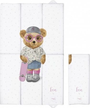 Ceba Baby Cestovní přebalovací podložka Fluffy Puffy Lea, 50 x 80 cm - obrázek 1