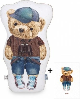 Ceba Baby Mazlící polštářek Fluffy Puffy Stu + plakát zdarma - obrázek 1