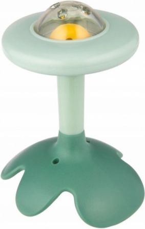 Canpol Babies Senzorické chrastítko s kousátkem, zelené - obrázek 1
