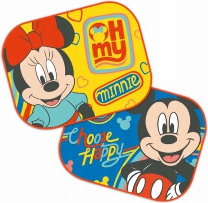 Disney Stínítko do auta boční 2 ks - Minnie a Mickey