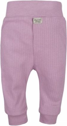 EEVI Žebrované kojenecké tepláčky RUN&,FUN - fialové, Velikost koj. oblečení 74 (6-9m) - obrázek 1