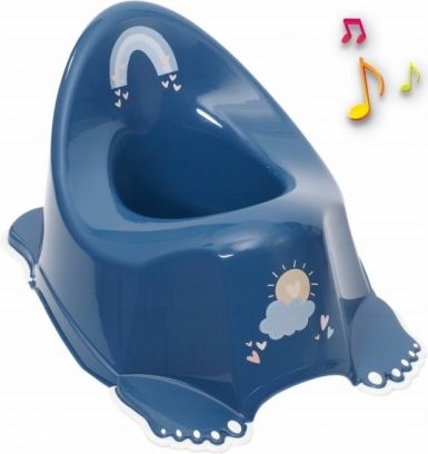 Tega Baby Nočník s protiskluzovou funkcí a melodií Eco Duha - granátový - obrázek 1