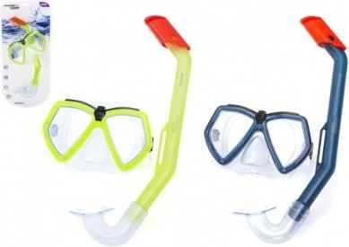 Potápěčská sada brýle + šnorchl 32cm 2 barvy v blistru 7+ - obrázek 1