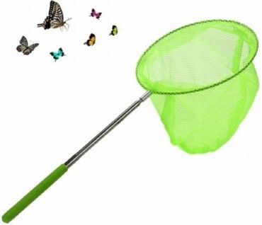 Tulimi Síťka na motýly s teleskopickou rukojetí - zelená - obrázek 1